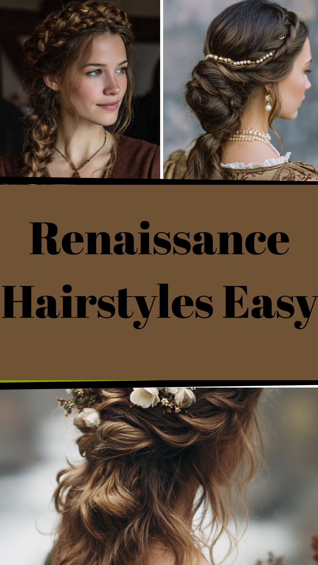 Renaissance Hairstyles Easy