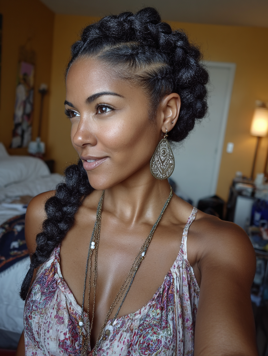 3c/4a Hairstyles: Cornrows