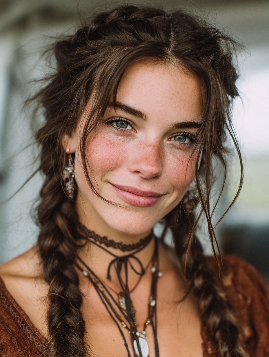 Renaissance Hairstyles Easy: The Dutch Braid Pigtails