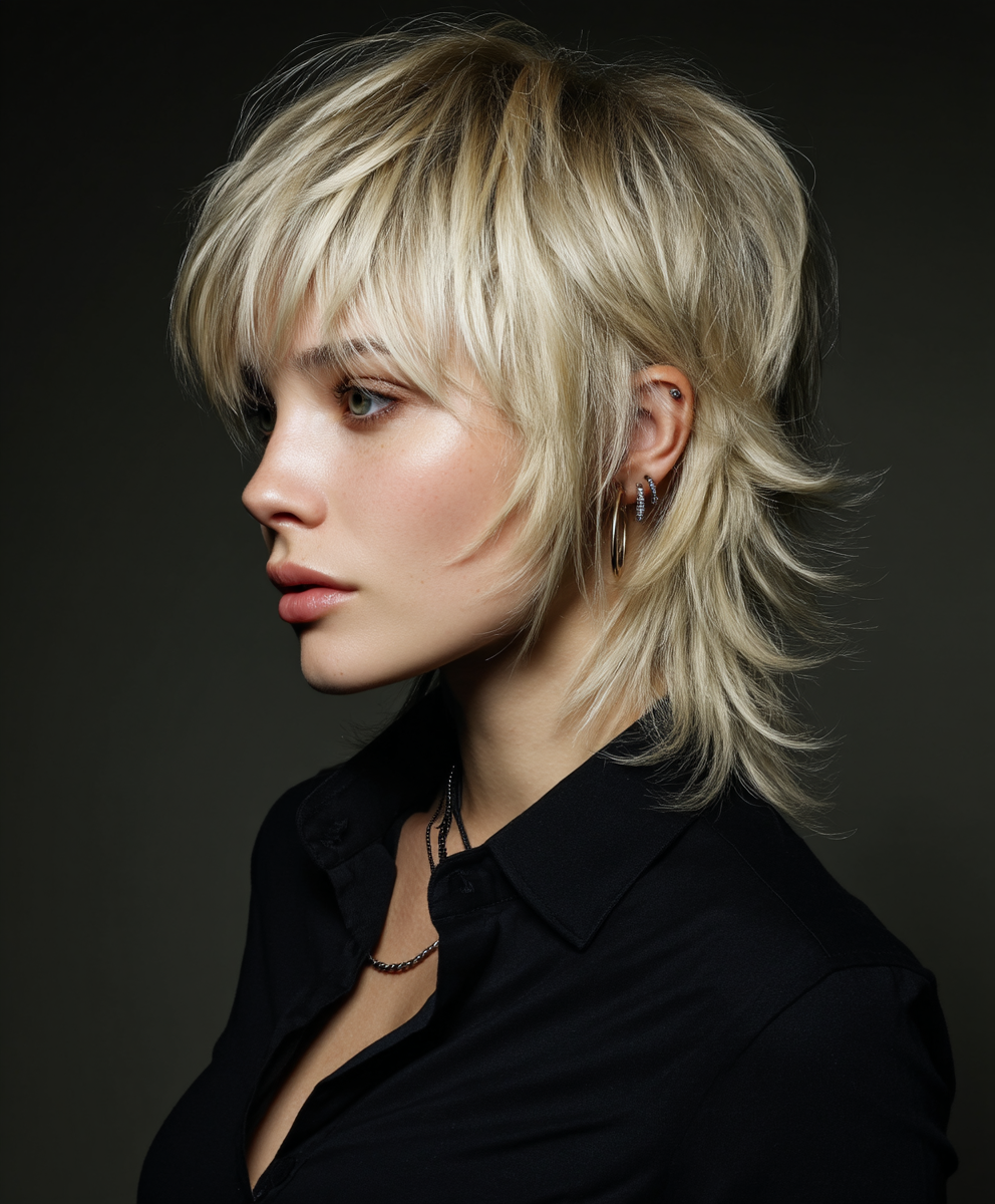 Modern Mullet: Haircuts For Medium Length Hair Mullet