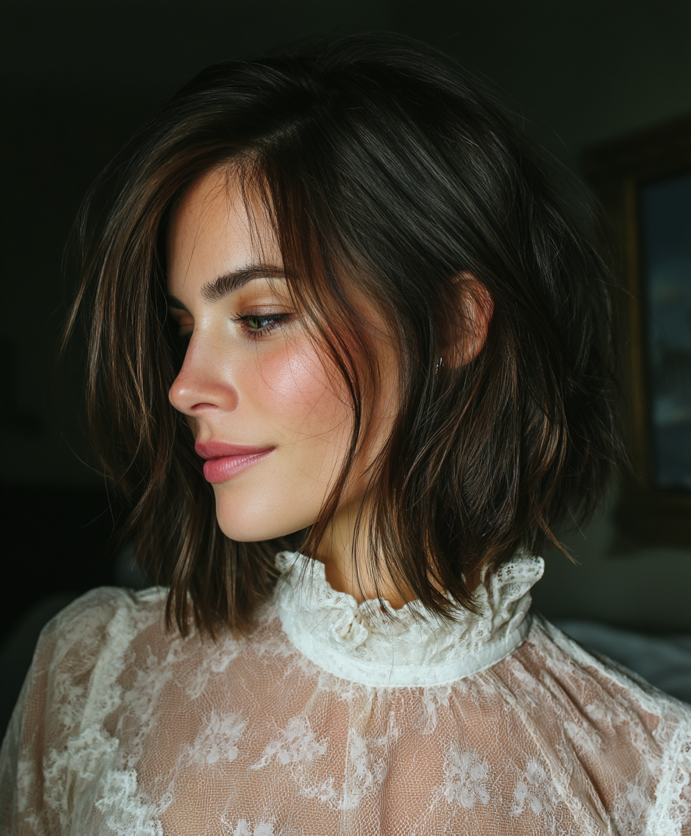 Haircuts For Medium Length Hair: The Effortless Lob